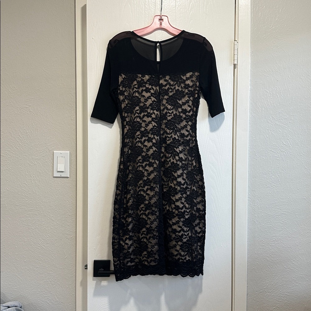 Black Lace Dress - Picture 6 of 9